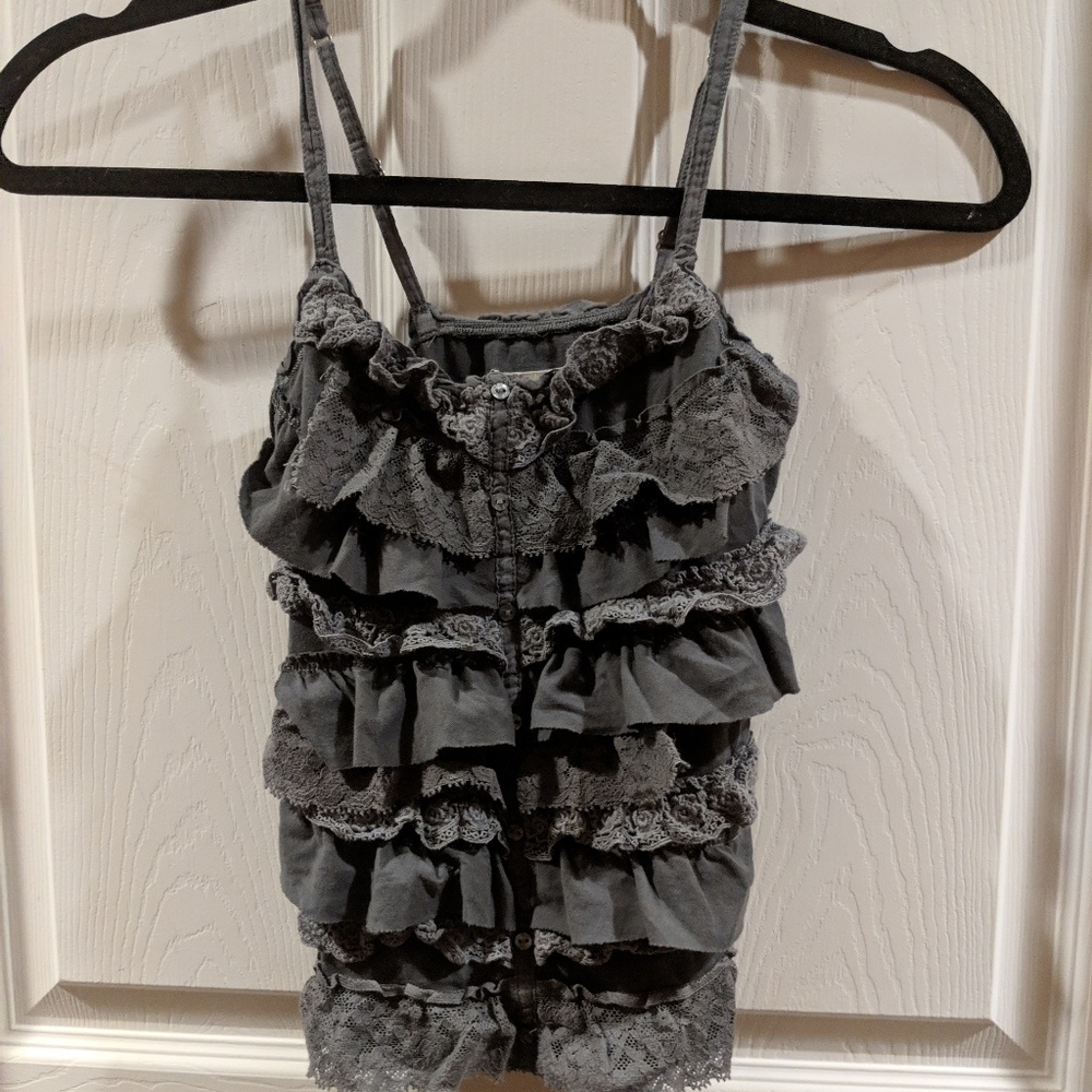 Abercrombie kids Gray tank shirt